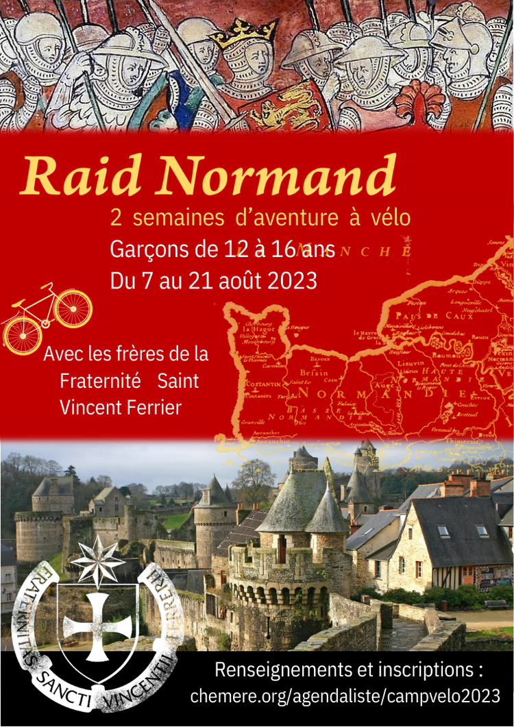 Camp vélo 2023 : Tour de Normandie