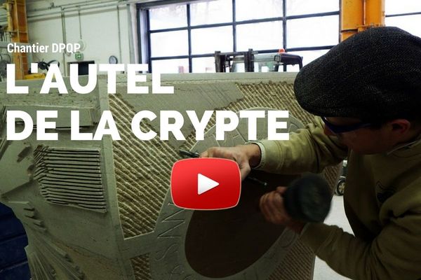 L'autel de la crypte