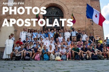 Photos des apostolats d'été