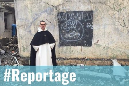 Avec les combattants chrétiens sur la ligne de front